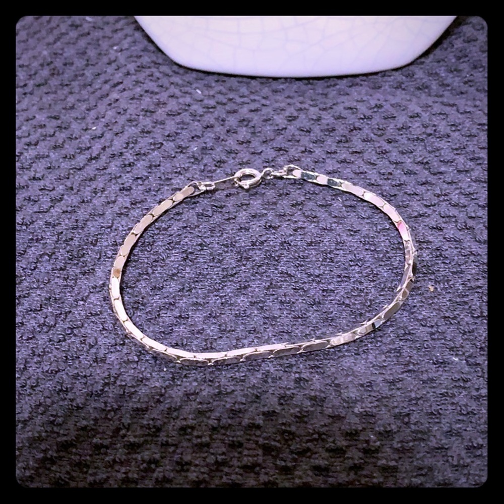 Silver bracelet